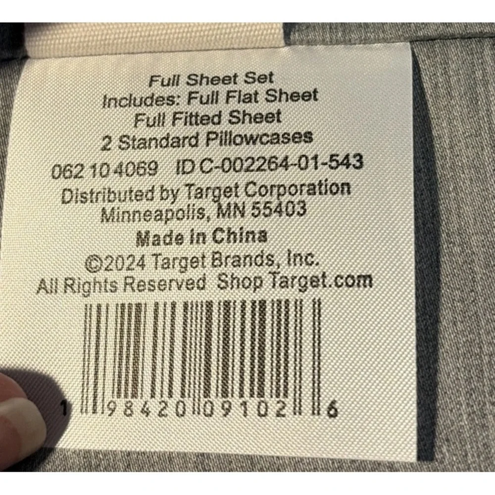 Casaluna Blissful Sheet Set - Rayon From Bamboo - Dark Gray - Full